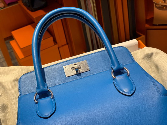 Hermes Tool Box 20 Light Blue Replica