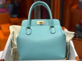 Hermes Tool Box 20 Turquoise Replica