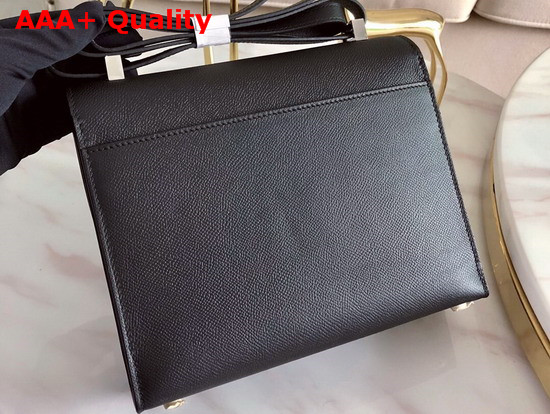 Hermes Verrou 21 Bag in Black Epsom Calfskin Hand Stitching Replica