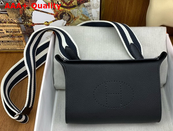 Hermes Videpoches Bag in Black Togo Calfskin Replica