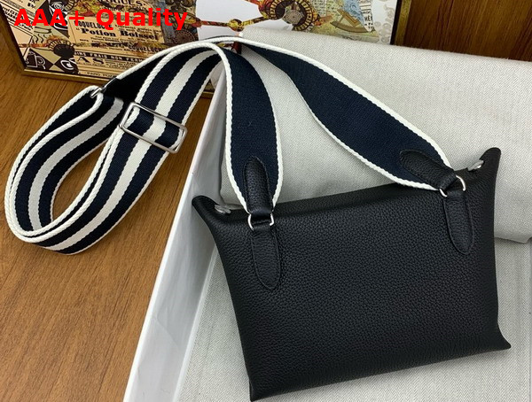 Hermes Videpoches Bag in Black Togo Calfskin Replica