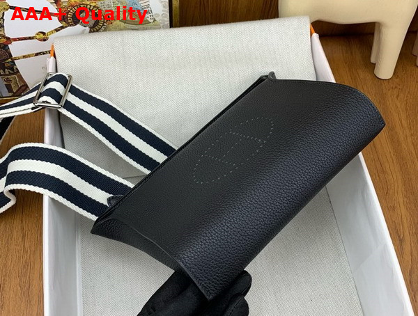 Hermes Videpoches Bag in Black Togo Calfskin Replica