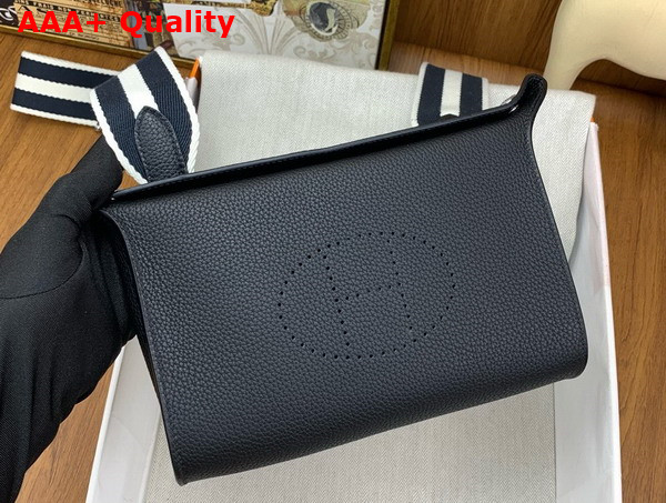 Hermes Videpoches Bag in Black Togo Calfskin Replica