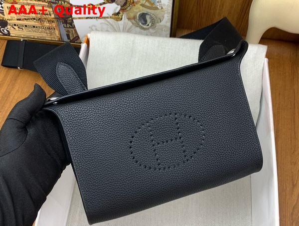 Hermes Videpoches Bag in Noir Togo Calfskin Replica