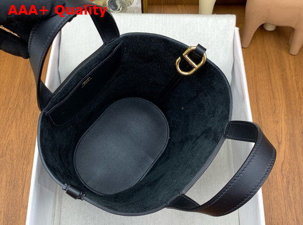 Hermes in The Loop Bag in Black Togo Leather Replica