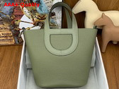 Hermes in The Loop Bag in Sage Green Togo Leather Replica