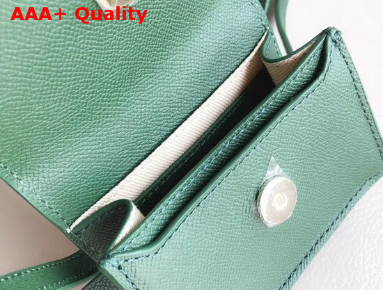 Jacquemus La Ceinture Bello Leather Belt Bag in Green Replica