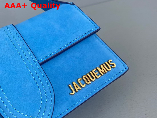 Jacquemus Le Bambino Blue Nubuck Replica