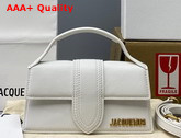 Jacquemus Le Bambino White Leather Replica