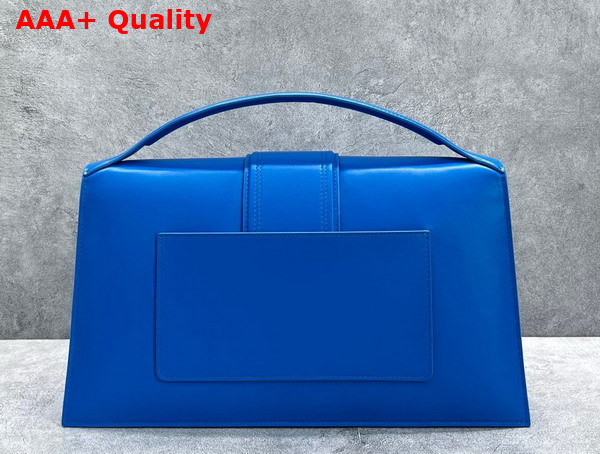 Jacquemus Le Bambinou Envelope Handbag in Blue Leather Replica