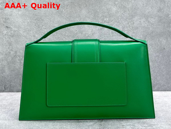 Jacquemus Le Bambinou Envelope Handbag in Green Leather Replica