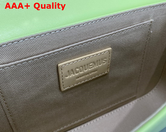 Jacquemus Le Carinu Light Green Leather Replica