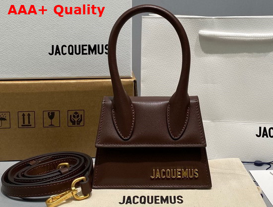 Jacquemus Le Chiquito Dark Brown Replica