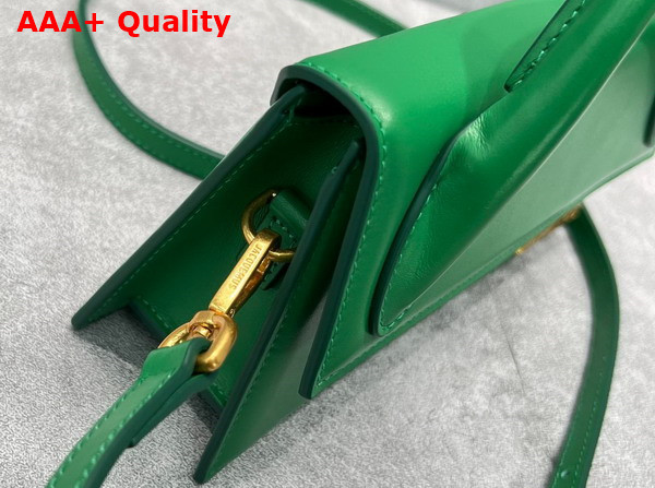 Jacquemus Le Chiquito Long Leather Handbag in Green Replica