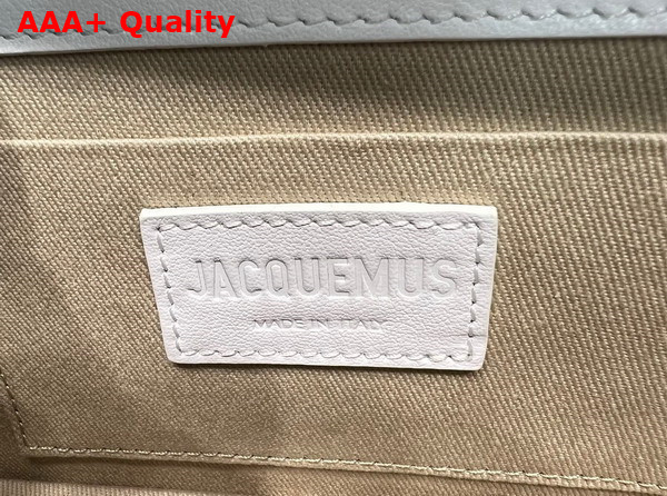 Jacquemus Le Chiquito Long Leather Handbag in White Replica