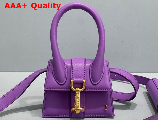 Jacquemus Le Chiquito Montagne Purple Replica