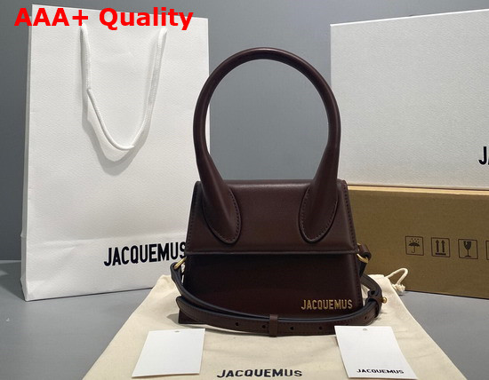 Jacquemus Le Chiquito Moyen Dark Brown Replica