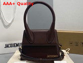 Jacquemus Le Chiquito Moyen Dark Brown Replica