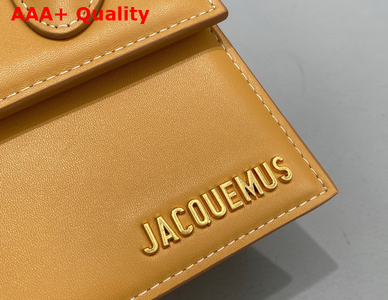 Jacquemus Le Chiquito Moyen Orange Leather Replica