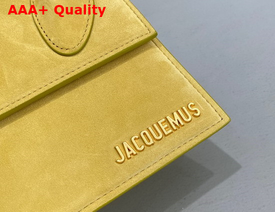 Jacquemus Le Chiquito Moyen Orange Suede Leather Replica