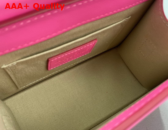 Jacquemus Le Chiquito Moyen Pink Leather Replica