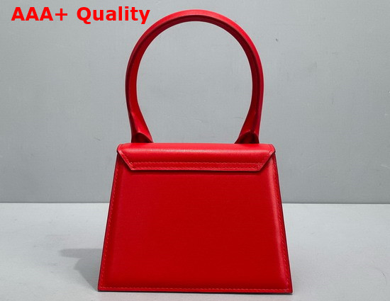 Jacquemus Le Chiquito Moyen Red Leather Replica