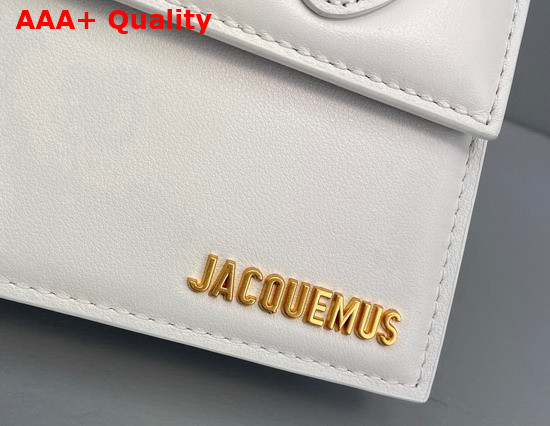 Jacquemus Le Chiquito Moyen White Leather Replica