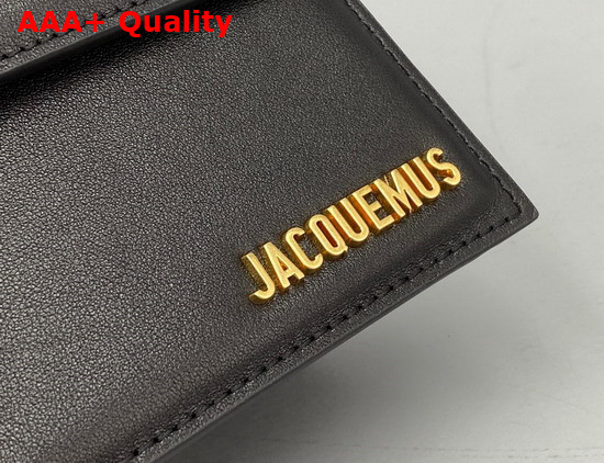 Jacquemus Le Chiquito Noeud Bag Black Leather Replica