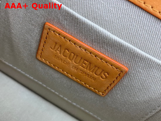 Jacquemus Le Chiquito Noeud Bag Orange Nubuck Replica