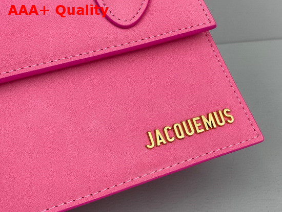 Jacquemus Le Chiquito Noeud Bag Pink Nubuck Replica