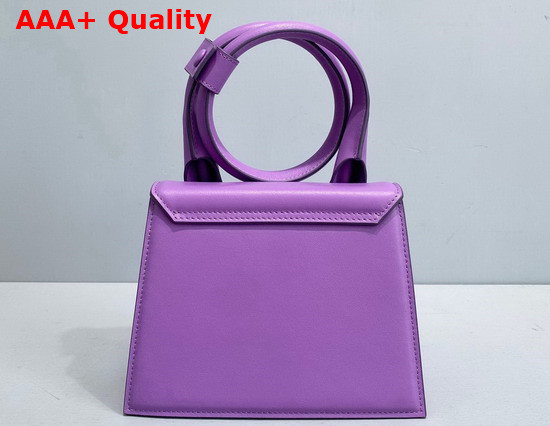 Jacquemus Le Chiquito Noeud Light Purple Leather Replica