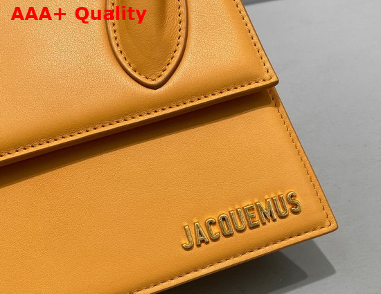 Jacquemus Le Chiquito Noeud Orange Leather Replica