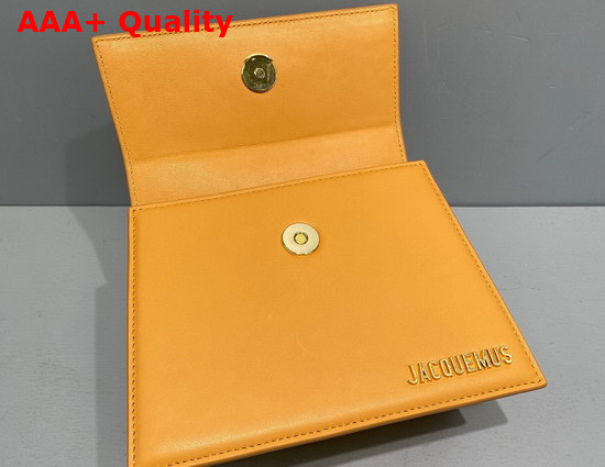 Jacquemus Le Chiquito Noeud Orange Leather Replica