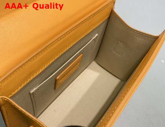 Jacquemus Le Chiquito Noeud Orange Leather Replica