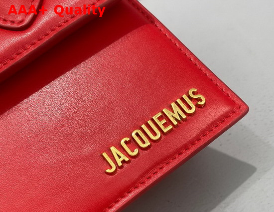 Jacquemus Le Chiquito Noeud Red Leather Replica