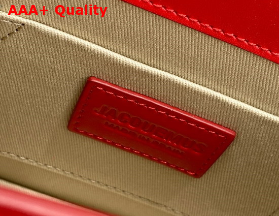 Jacquemus Le Chiquito Noeud Red Leather Replica