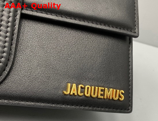 Jacquemus Le Grand Bambino Black Leather Replica