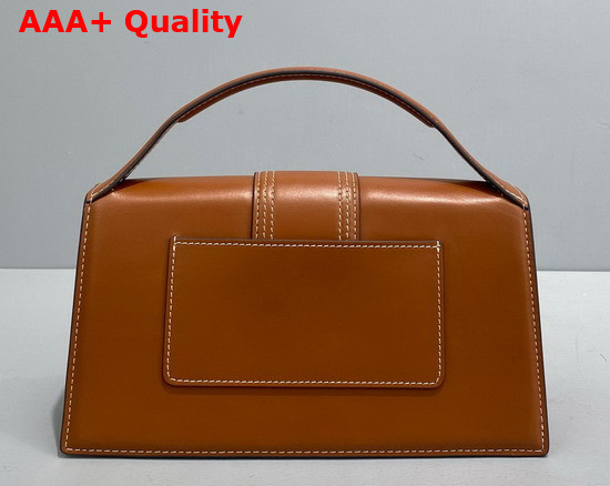 Jacquemus Le Grand Bambino Brown Leather Replica