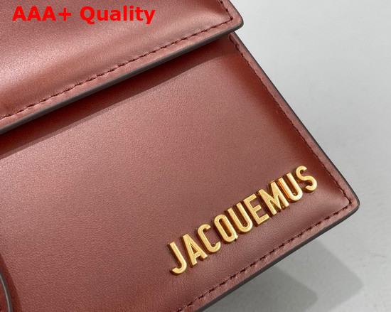 Jacquemus Le Grand Bambino Dark Brown Leather Replica