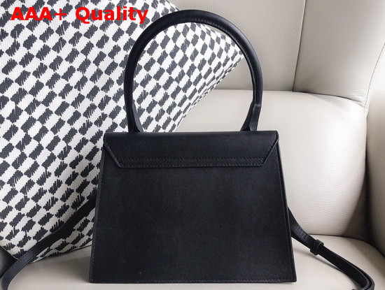 Jacquemus Le Grand Chiquito Bag in Black Leather Replica