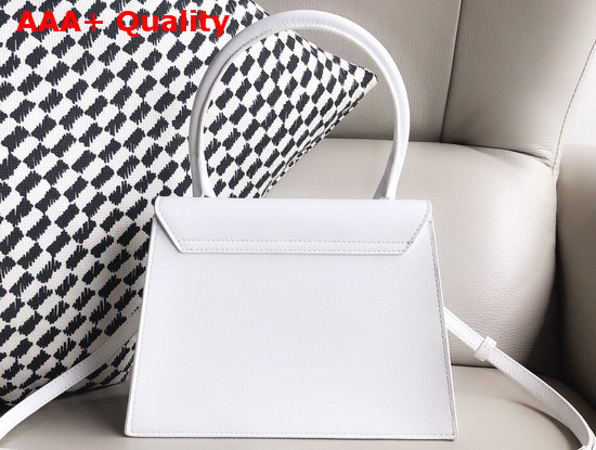 Jacquemus Le Grand Chiquito Bag in White Leather Replica