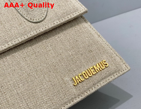 Jacquemus Le Grand Chiquito Beige Linen Replica