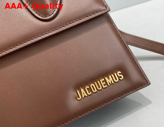 Jacquemus Le Grand Chiquito Dark Brown Leather Replica