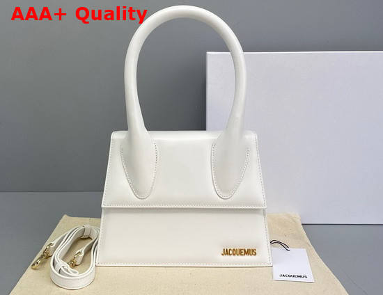 Jacquemus Le Grand Chiquito White Leather Replica