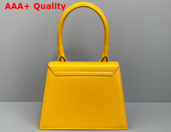 Jacquemus Le Grand Chiquito Yellow Leather Replica