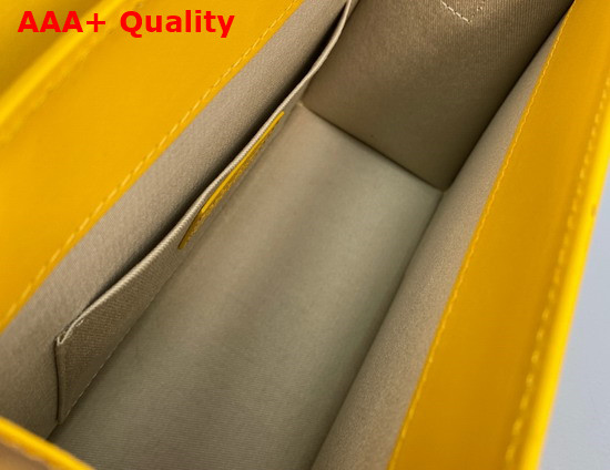 Jacquemus Le Grand Chiquito Yellow Leather Replica