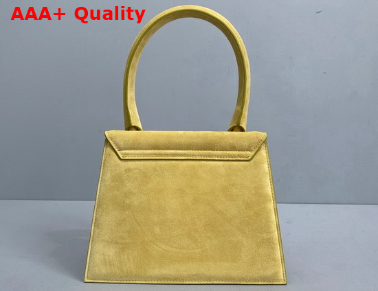 Jacquemus Le Grand Chiquito Yellow Suede Leather Replica