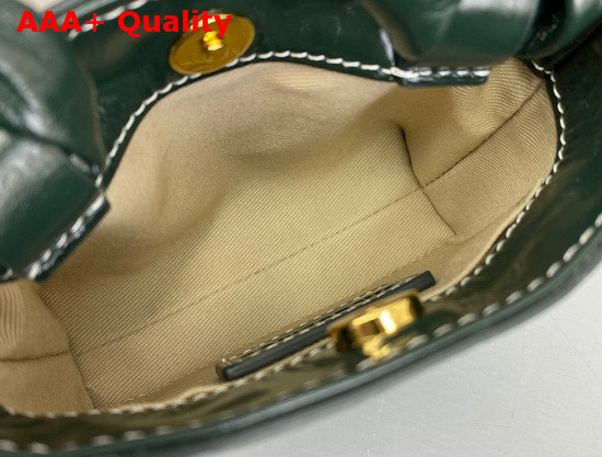 Jacquemus Le Petit Sac Noeud Braided Handle Mini Bag in Green Replica