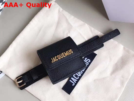 Jacquemus Le Sac Bracelet Bag in Black Replica