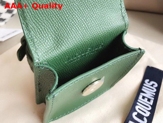 Jacquemus Le Sac Bracelet Bag in Dark Green Replica